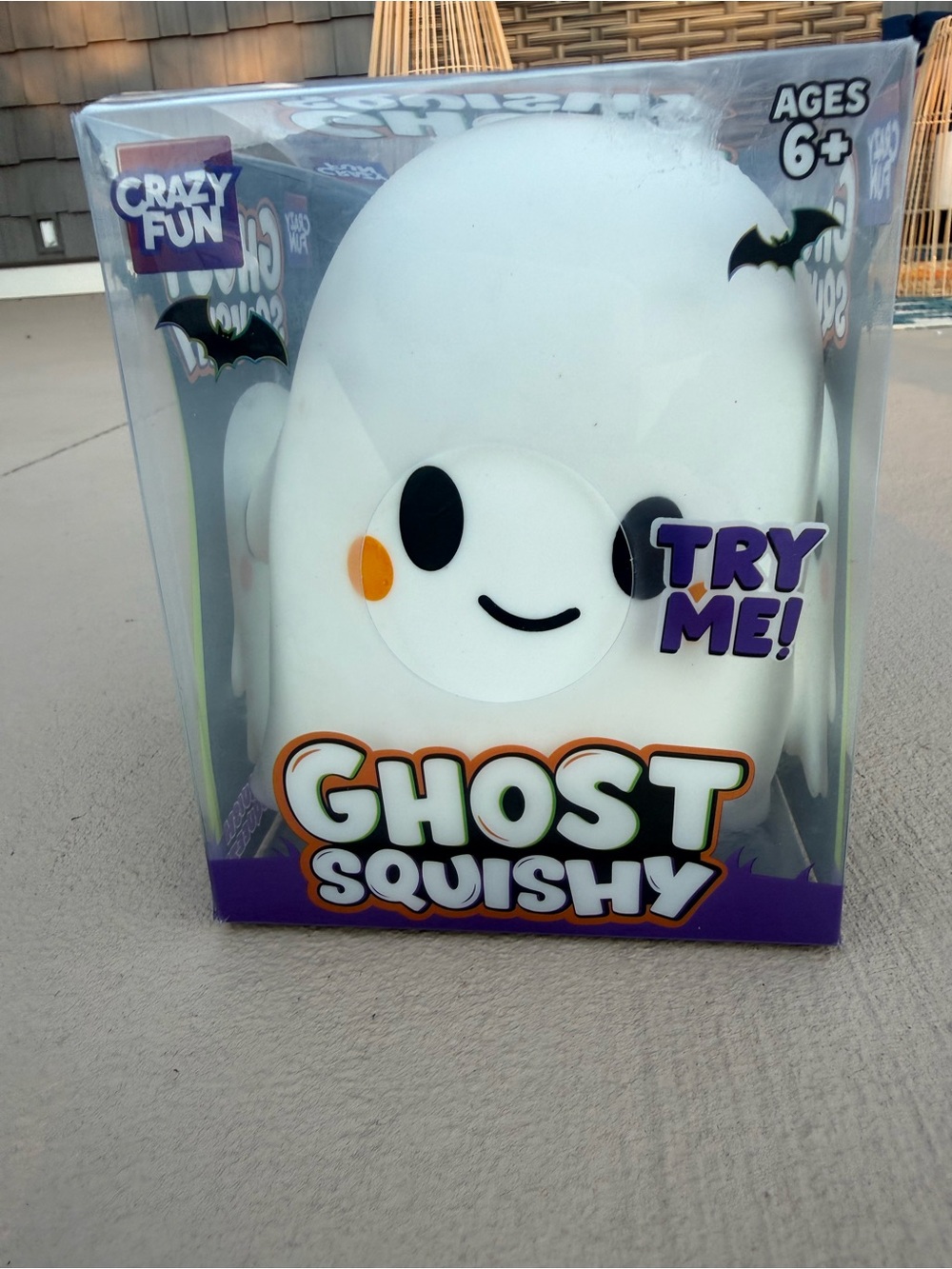 Ghost Squishy - White Kids Toy